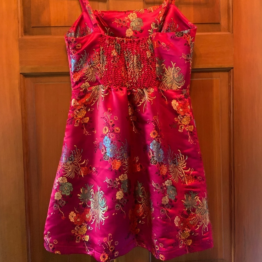 Urban Outfitters Hot Pink Jacquard Mini Dress 💖 - Picture 4 of 10